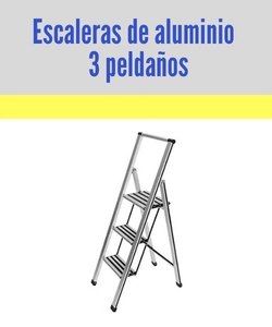 Enlace a escaleras de aluminio 3 peldaños